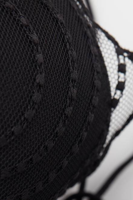 Intimissimi ženske 019-črna spodnje perilo 2R8X602 sofia steal the show balconette nedrček