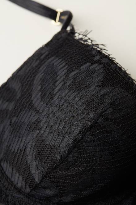 Intimissimi ženske 019-črna spodnje perilo 2R8X639 čuten neomejen balkonet nedrček