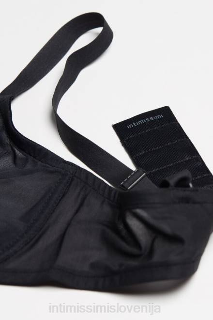 Intimissimi ženske 019-črna spodnje perilo 2R8X779 sveva invisible touch balconette nedrček