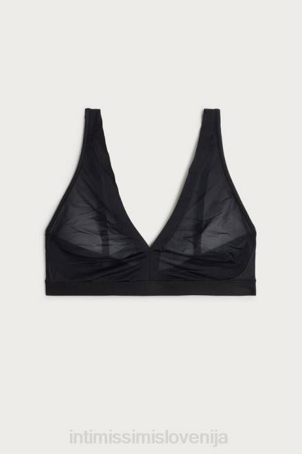 Intimissimi ženske 019-črna spodnje perilo 2R8X780 lara nevidni trikotni nedrček