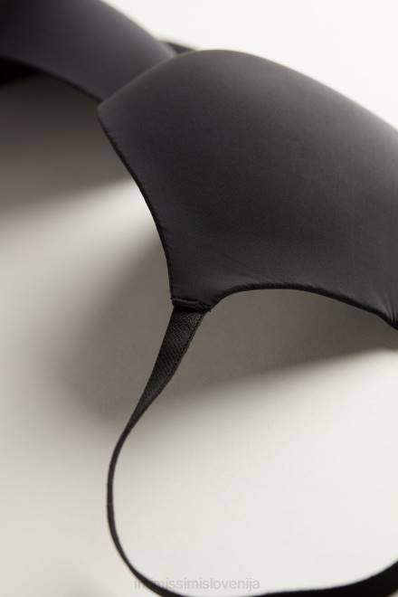 Intimissimi ženske 019-črna spodnje perilo 2R8X807 irina balkonet modrček iz mikrovlaken