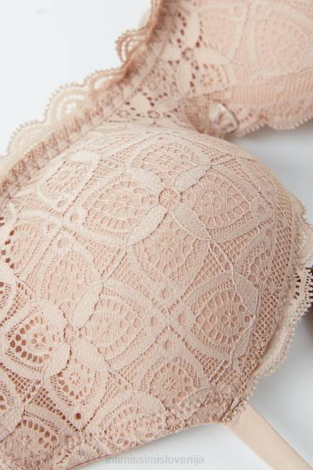 Intimissimi ženske 044-nežno bež spodnje perilo 2R8X605 čipkast balkonet modrček claudia