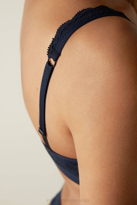 Intimissimi ženske 1467-intenzivno modra spodnje perilo 2R8X669 Lara čipkasti trikotni nedrček