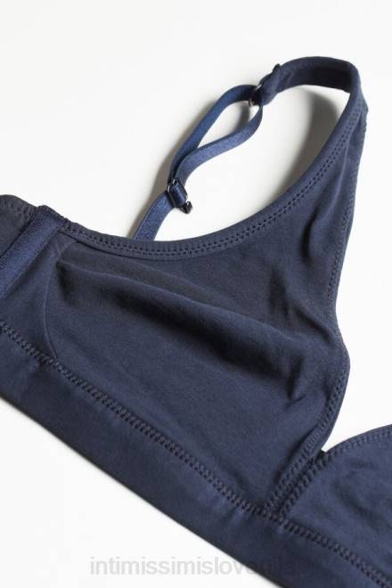Intimissimi ženske 1467-intenzivno modra spodnje perilo 2R8X706 Lara bombažni trikotni nedrček