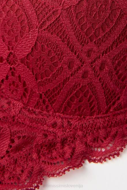 Intimissimi ženske 1473-rdeča spodnje perilo 2R8X618 sofia čipkast balkonet modrček