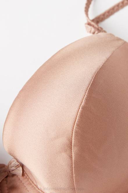 Intimissimi ženske 163i-saten roza spodnje perilo 2R8X625 sofia svilen balkonet nedrček