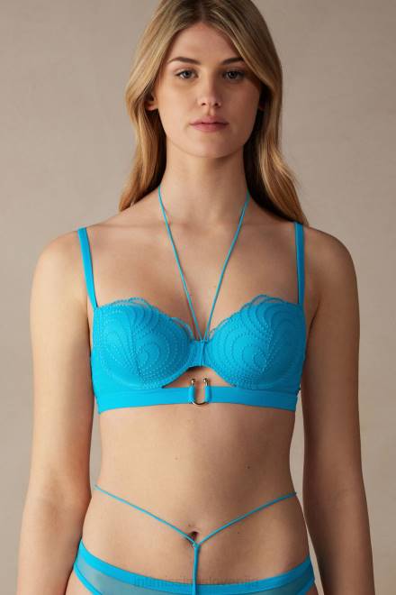 Intimissimi ženske 210j-digitalno turkizna spodnje perilo 2R8X590 sofia steal the show balconette nedrček