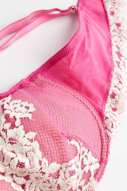 Intimissimi ženske 213j-valentinovo roza/slonokoščena spodnje perilo 2R8X580 lepi cvetovi elena balkonet nedrček