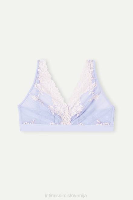 Intimissimi ženske 214j-sladka sivka/slonovina spodnje perilo 2R8X571 trikotni nedrček Lara s čudovitimi rožicami