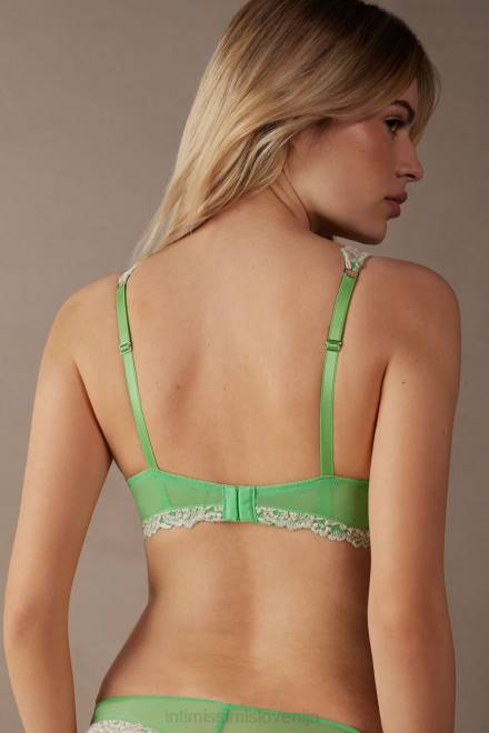 Intimissimi ženske 215j-jabolčna meta/slonovina spodnje perilo 2R8X560 lepi cvetovi elena balkonet nedrček