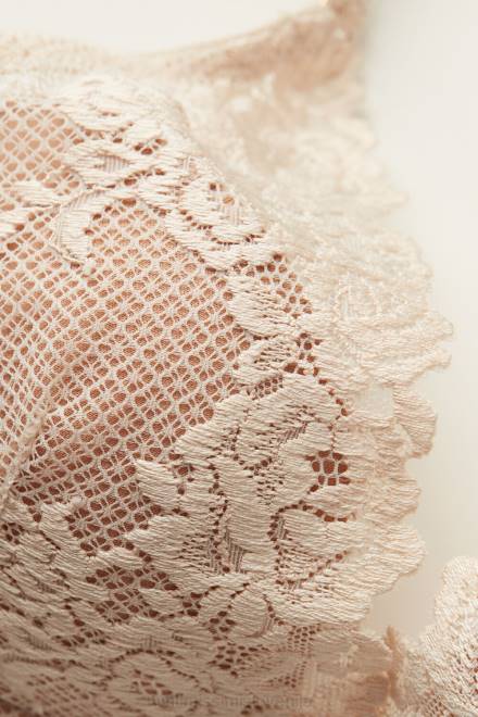 Intimissimi ženske 2280-roza svila spodnje perilo 2R8X635 balkonski nedrček z lepimi cvetovi giorgia