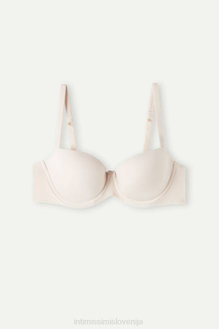 Intimissimi ženske 2280-roza svila spodnje perilo 2R8X644 sofia ultralahek balkonet modrček iz mikrovlaken