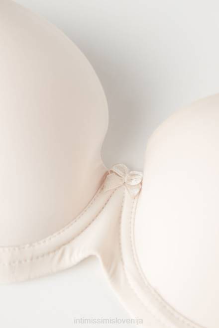 Intimissimi ženske 2280-roza svila spodnje perilo 2R8X644 sofia ultralahek balkonet modrček iz mikrovlaken