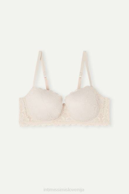 Intimissimi ženske 2280-roza svila spodnje perilo 2R8X655 sofia čipkast balkonet modrček