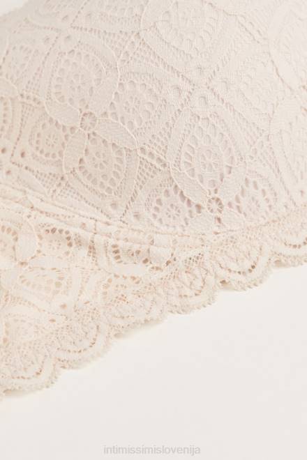 Intimissimi ženske 2280-roza svila spodnje perilo 2R8X655 sofia čipkast balkonet modrček