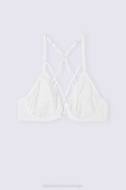 Intimissimi ženske 352j-bianco perla spodnje perilo 2R8X479 folk & delicious balconette nedrček