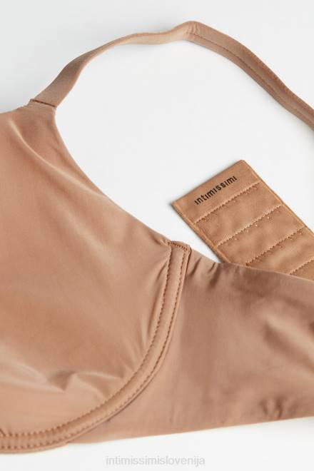 Intimissimi ženske 417i-srednje bež spodnje perilo 2R8X704 francesca ultralahek balkonet modrček iz mikrovlaken