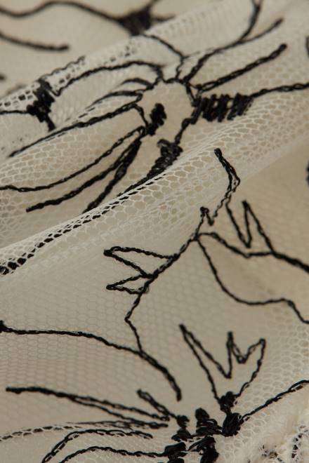 Intimissimi ženske 4718-prah bela/črna spodnje perilo 2R8X565 pure joy daniela balconette nedrček