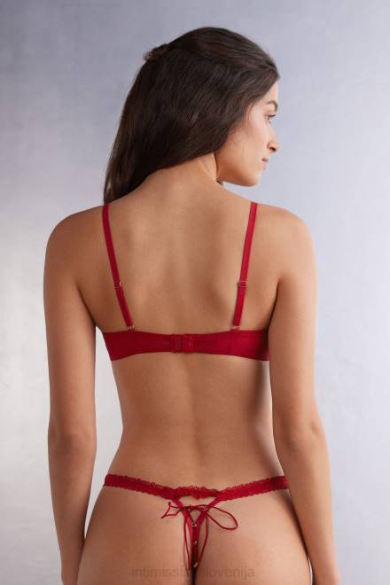 Intimissimi ženske 9888-rdeč pečatni vosek spodnje perilo 2R8X466 grešne fantazije elena balkonet nedrček