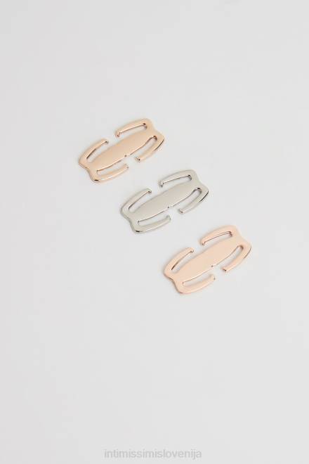 Intimissimi ženske 4376-srebrna/zlata/roza spodnje perilo 2R8X598 zanke za naramnice modrčka