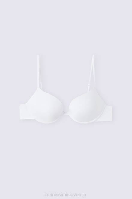 Intimissimi ženske 001-bela spodnje perilo 2R8X481 bellissima ultralahek push-up nedrček iz mikrovlaken