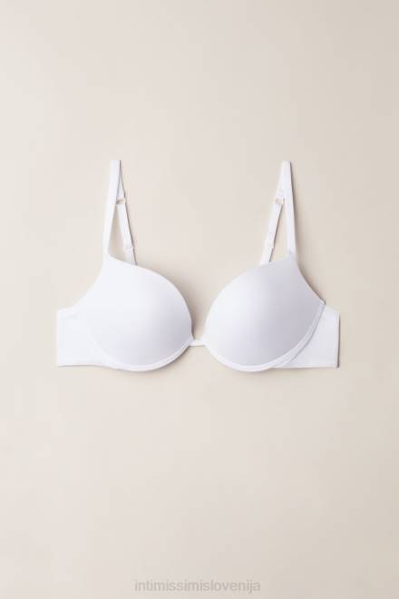 Intimissimi ženske 001-bela spodnje perilo 2R8X504 super push-up modrček iz ultralahkih mikrovlaken simona