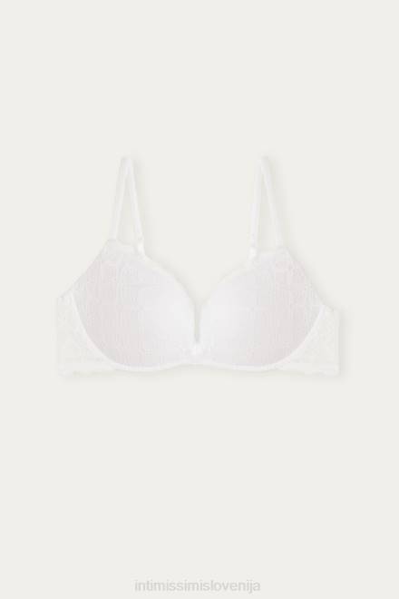 Intimissimi ženske 001-bela spodnje perilo 2R8X708 gioia čipkasti nedrček super push-up