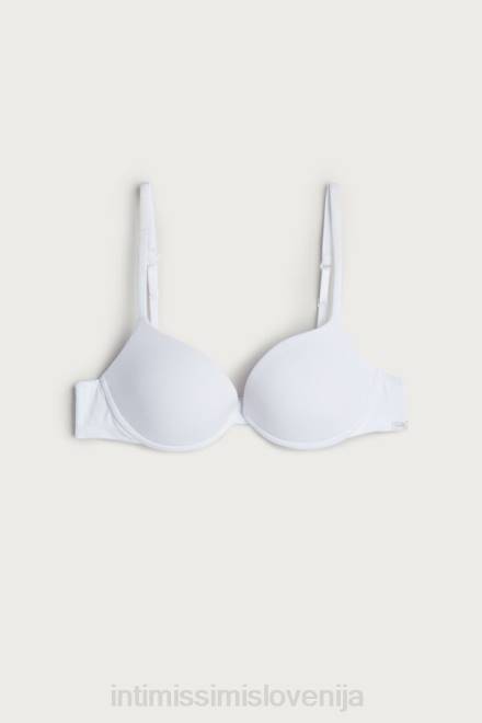 Intimissimi ženske 001-bela spodnje perilo 2R8X832 bellissima bombažni push-up nedrček s košarico
