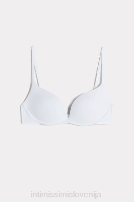 Intimissimi ženske 001-bela spodnje perilo 2R8X837 super push-up modrček iz mikrovlaken gioia c-d skodelice