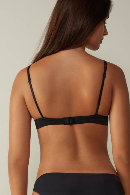 Intimissimi ženske 019-črna spodnje perilo 2R8X817 super push-up nedrček simona iz mikrovlaken