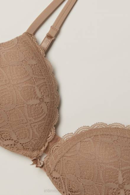 Intimissimi ženske 044-nežno bež spodnje perilo 2R8X613 silvia čipkasti nedrček push-up