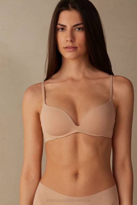 Intimissimi ženske 044-nežno bež spodnje perilo 2R8X839 super push-up nedrček iz mikrovlaken gioia b