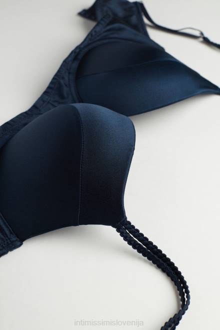 Intimissimi ženske 1467-intenzivno modra spodnje perilo 2R8X659 mia svilen super push-up nedrček