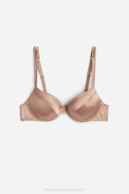 Intimissimi ženske 163i-saten roza spodnje perilo 2R8X798 bellissima svileni nedrček push-up