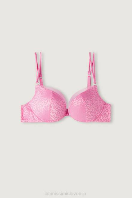 Intimissimi ženske 207j-bonboni roza spodnje perilo 2R8X563 cool minimal simona super push-up nedrček