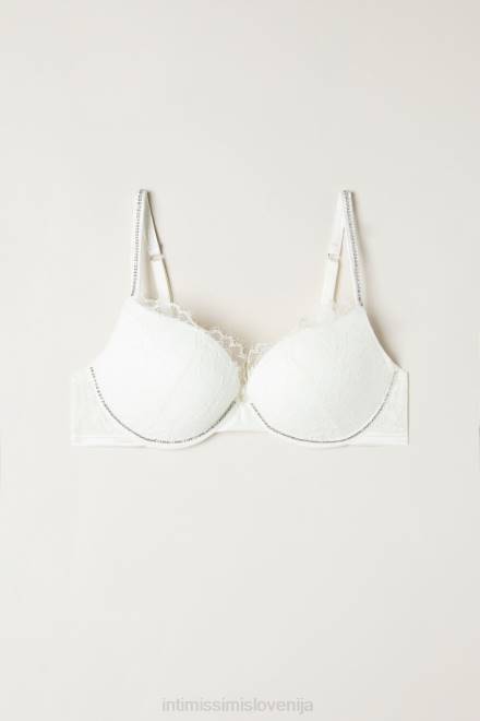 Intimissimi ženske 2127-prašno bela spodnje perilo 2R8X630 sijte visoko kot zvezde elettra super push-up nedrček