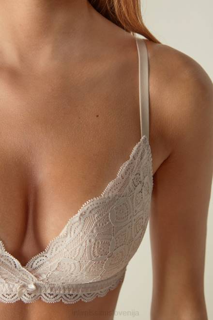 Intimissimi ženske 2280-roza svila spodnje perilo 2R8X710 fabiola čipkasti nedrček push up