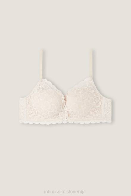 Intimissimi ženske 2280-roza svila spodnje perilo 2R8X710 fabiola čipkasti nedrček push up