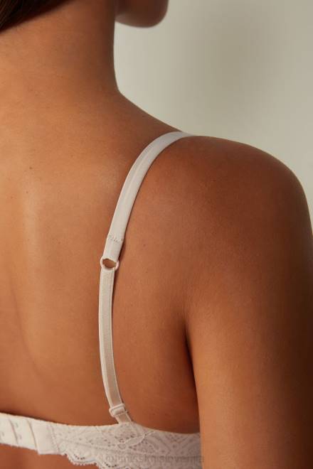 Intimissimi ženske 2280-roza svila spodnje perilo 2R8X711 gioia čipkasti nedrček super push-up