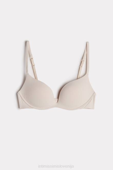Intimissimi ženske 2280-roza svila spodnje perilo 2R8X834 super push-up modrček iz mikrovlaken gioia c-d skodelice
