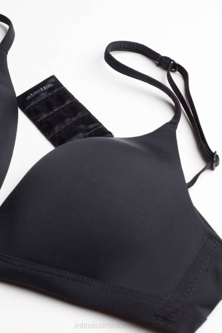 Intimissimi ženske 019-črna spodnje perilo 2R8X823 trikotni nedrček iz mikrovlaken tiziana