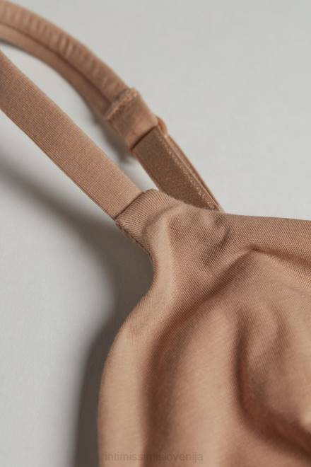 Intimissimi ženske 044-nežno bež spodnje perilo 2R8X753 trikotni modrček emma iz naravnega bombaža