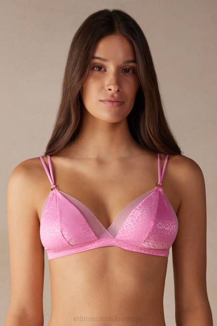 Intimissimi ženske 207j-bonboni roza spodnje perilo 2R8X564 kul minimalen trikotni nedrček Emma
