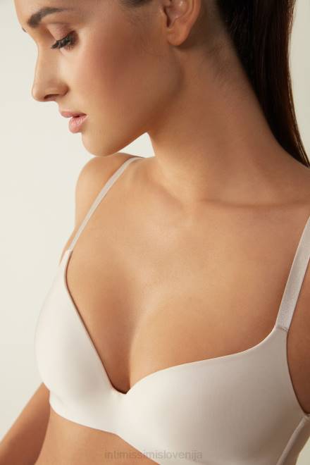 Intimissimi ženske 2280-roza svila spodnje perilo 2R8X701 adele ultralahek trikotni modrček iz mikrovlaken