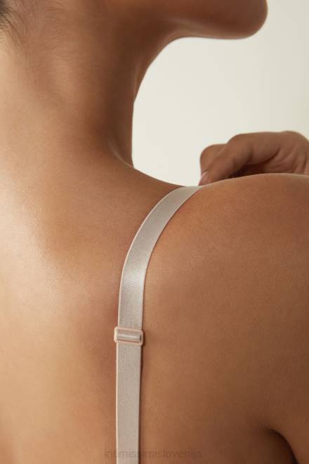 Intimissimi ženske 2280-roza svila spodnje perilo 2R8X701 adele ultralahek trikotni modrček iz mikrovlaken