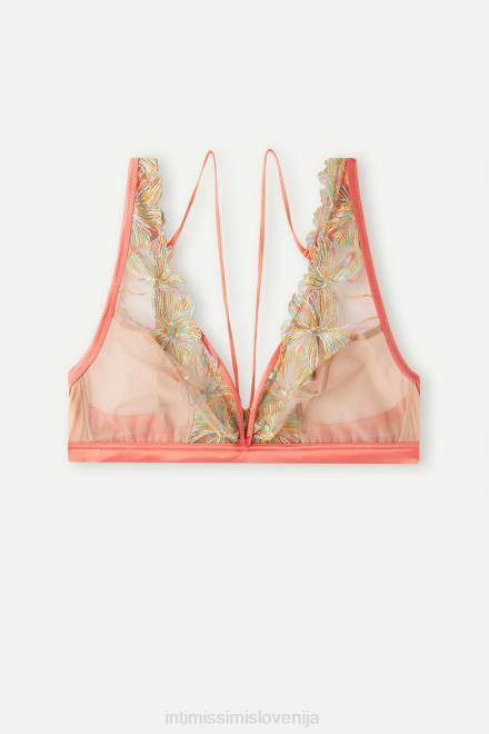 Intimissimi ženske 235j-mehka bež/večbarvna spodnje perilo 2R8X513 trikotni nedrček sladkarije barve