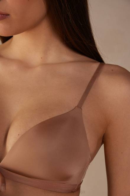 Intimissimi ženske 417i-srednje bež spodnje perilo 2R8X483 ultralahek trikotni nedrček tiziana iz mikrovlaken