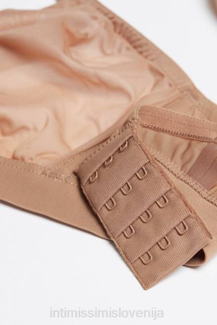 Intimissimi ženske 417i-srednje bež spodnje perilo 2R8X766 Emma nevidni trikotni nedrček