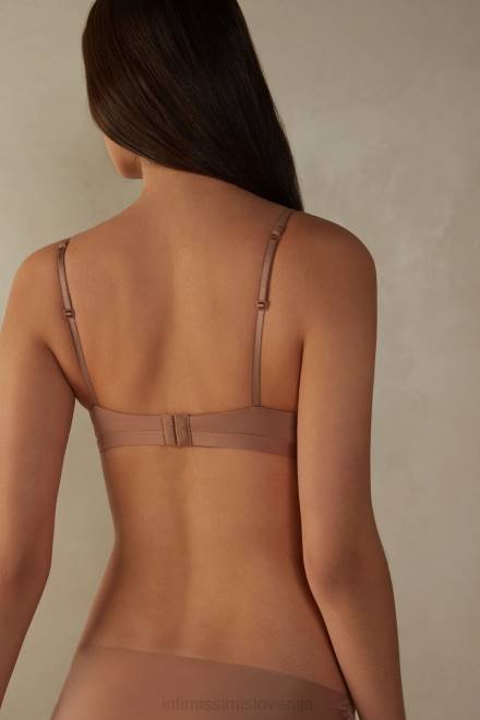 Intimissimi ženske 417i-srednje bež spodnje perilo 2R8X772 trikotni nedrček iz mikrovlaken tiziana