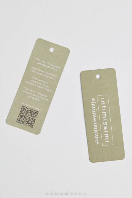 Intimissimi ženske 616i-cloud siva mešanica spodnje perilo 2R8X703 trikotni modrček emma iz naravnega bombaža